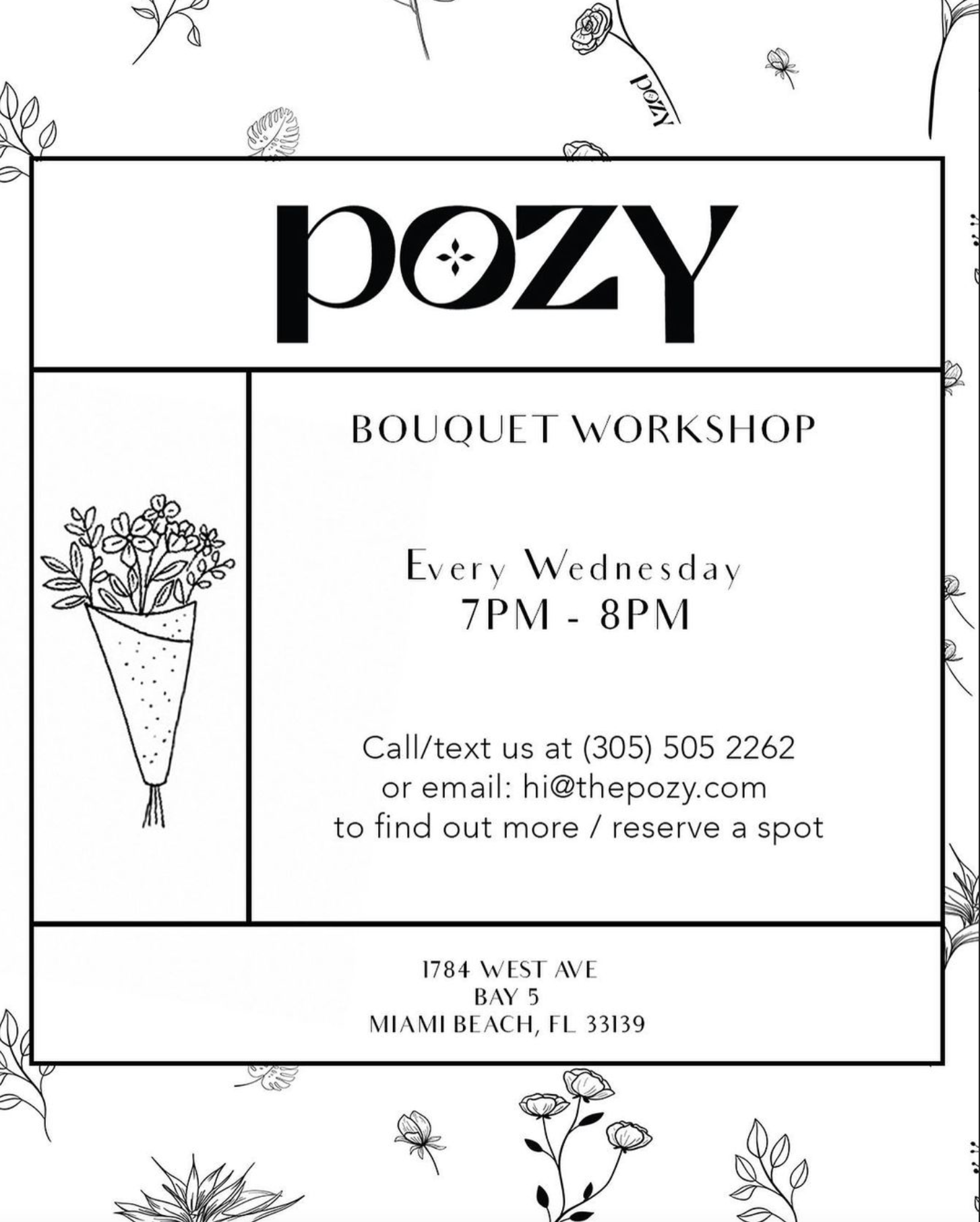 Bouquet Workshop