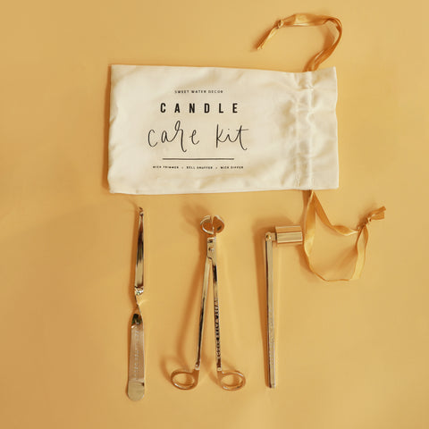 Gold Candle Care Kit - Candle Tools