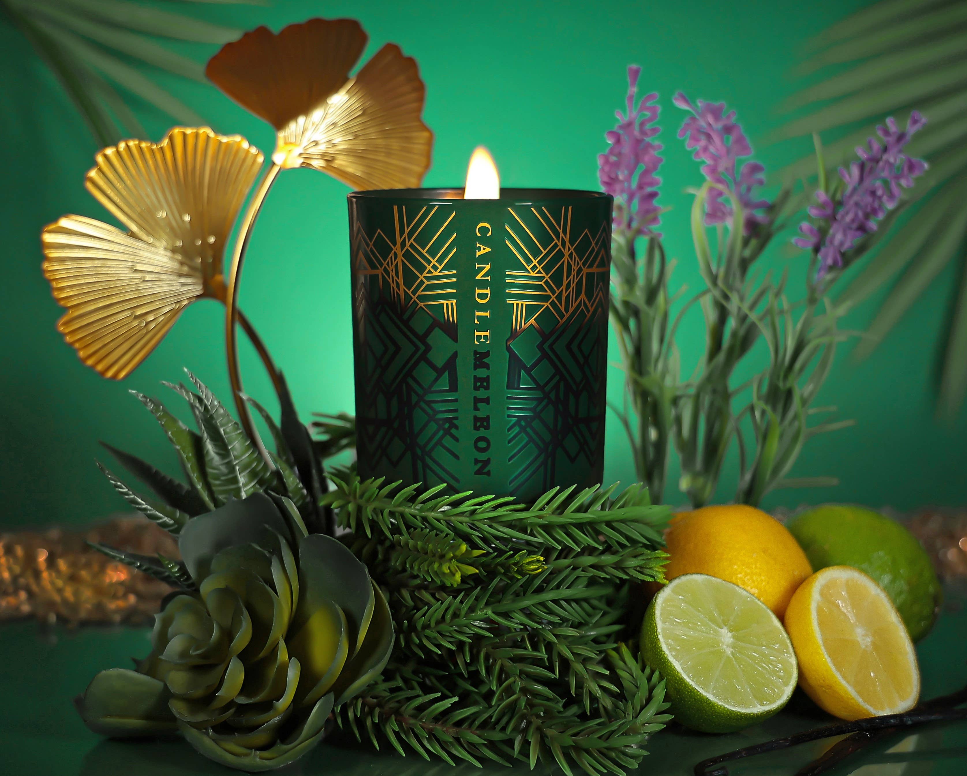 MIAMI ART DECO - Colour Changing Soy Woodwick Scented Candle