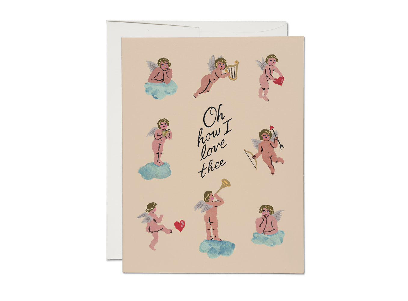 Little Cupids Valentine's Day greeting card