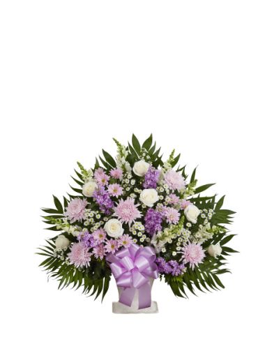 Tribute Basket In Lavender